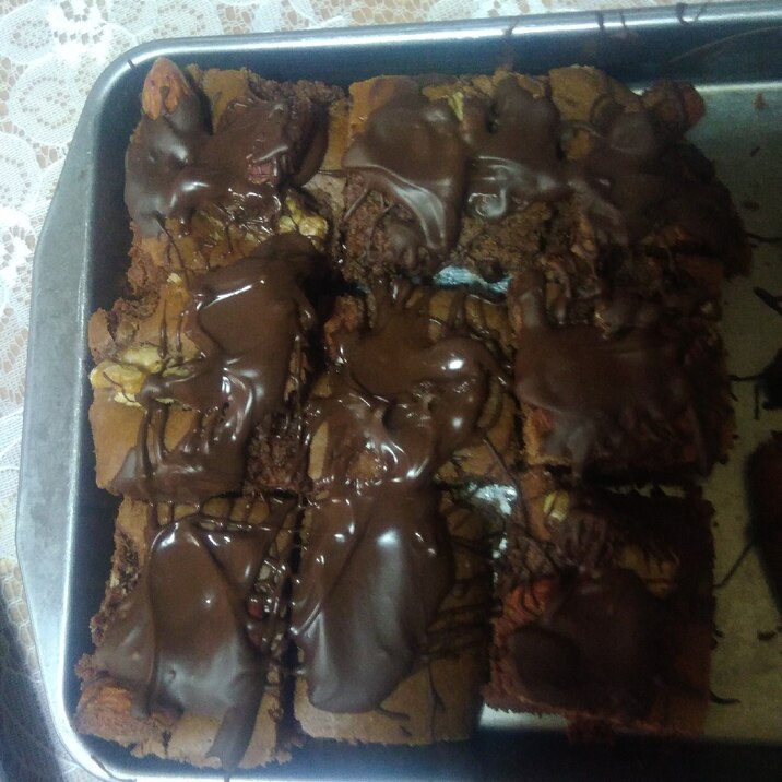 型不要 ホットケーキミックスでチョコブラウニー レシピ 作り方 By とまむん 楽天レシピ 型不要 ホットケーキミックスでチョコブラウニー レシピ 作り方 By とまむん 楽天レシピ